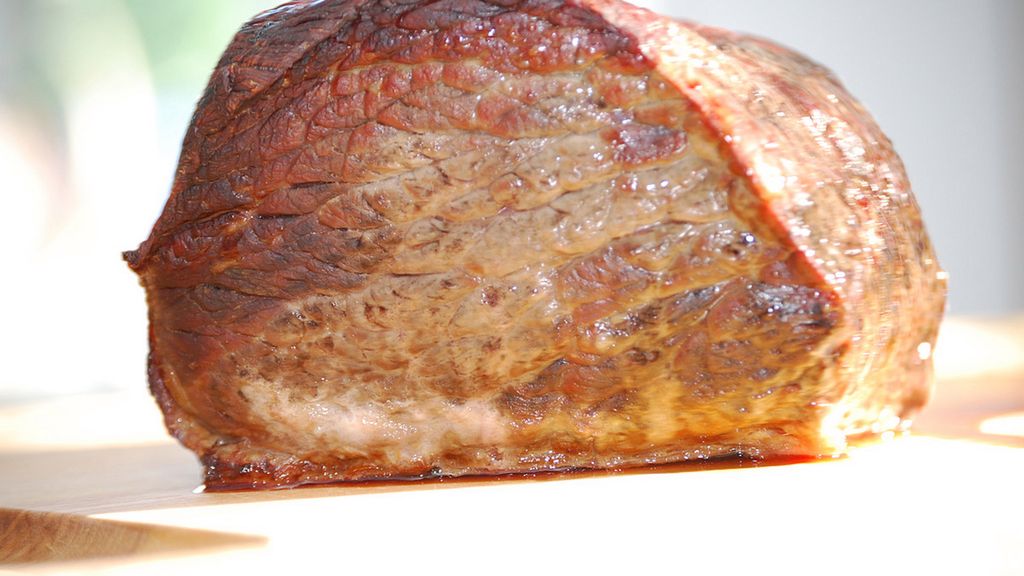 Pieczony udziec wołowy (mięso i tłuszcz)