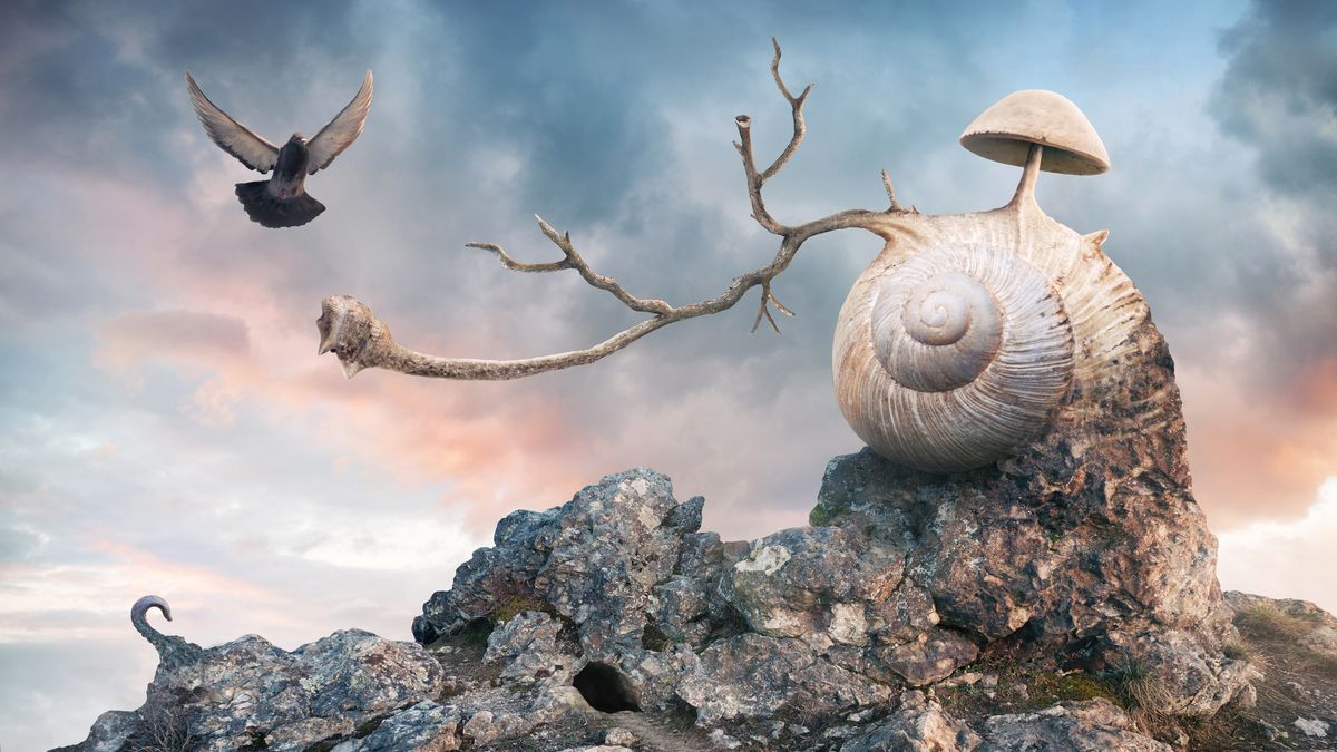 Wykorzystuje własne zdjęcia, żeby tworzyć obrazy rodem z filmów sci-fi 1