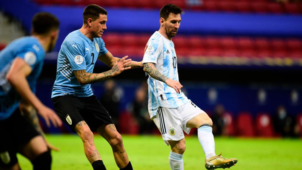 Zdjęcie okładkowe artykułu: Getty Images /  MB Media / Na zdjęciu: Jose Gimenez i Leo Messi