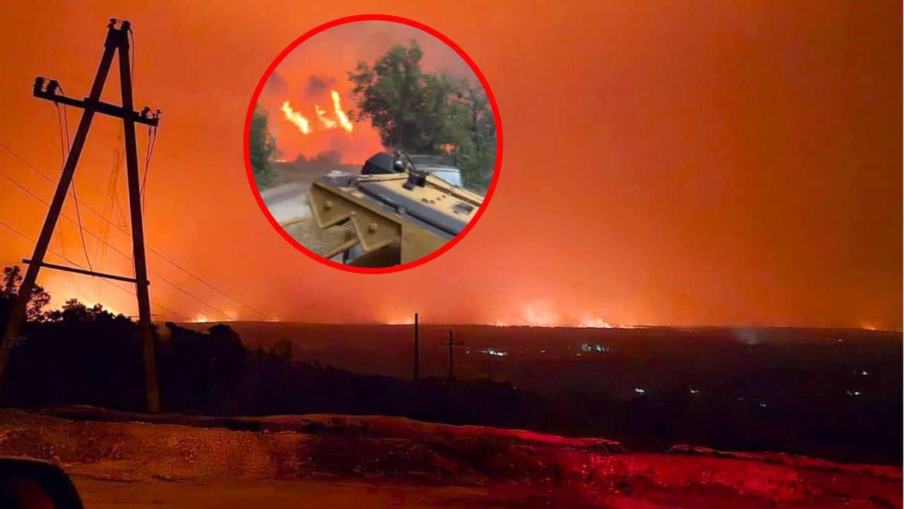 Waldbrand in der Ukraine: 200 Evakuierte und massive Zerstörung