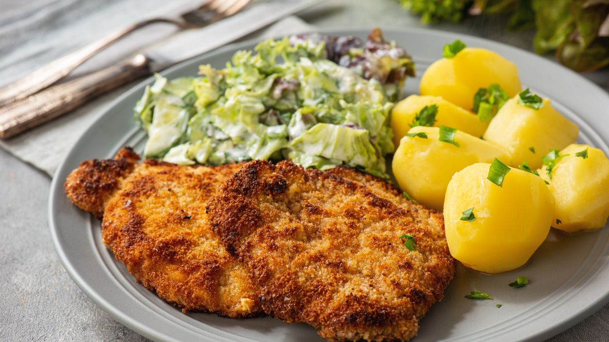 Kotlety schabowe z łopatki wieprzowej