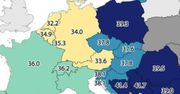 Dane Eurostatu wywołały lawinę komentarzy. Wynik Polski to 39,3