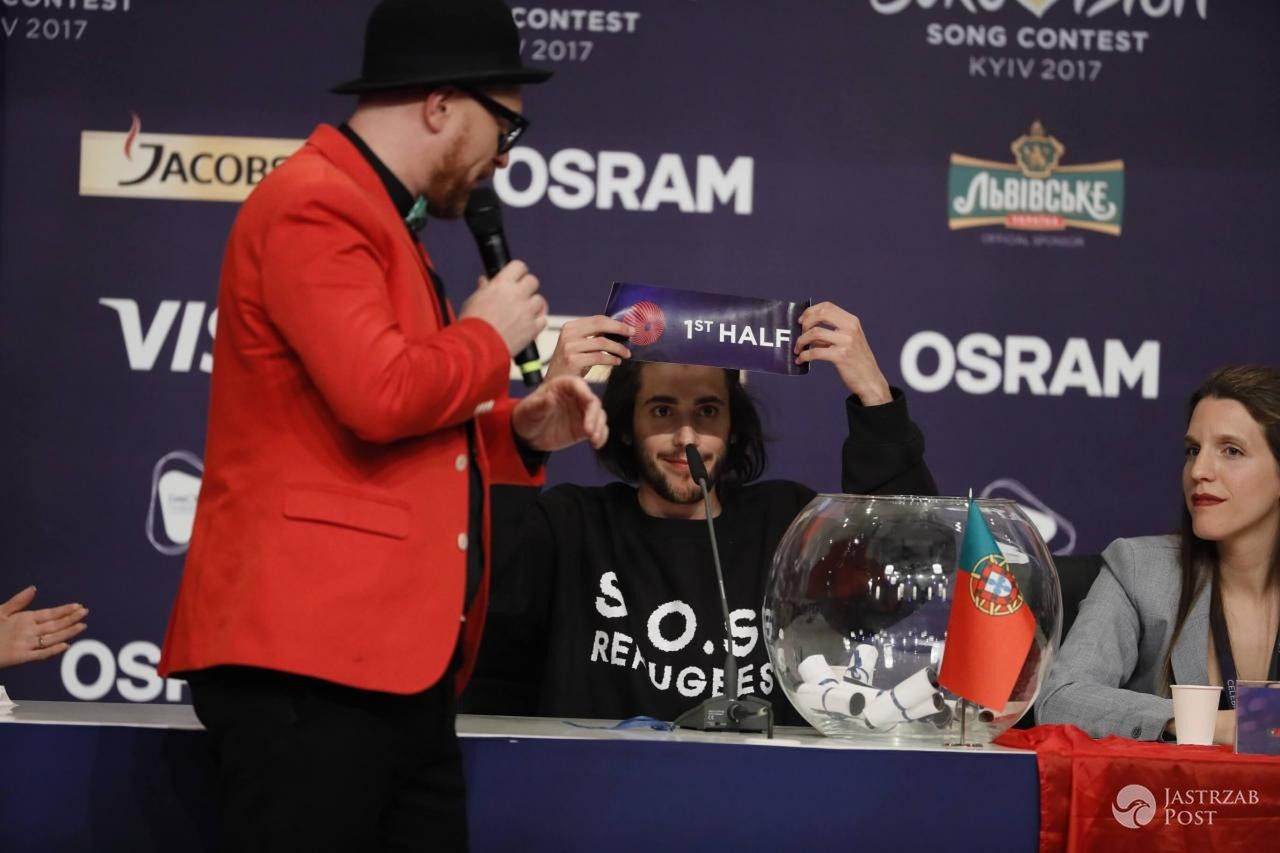 Eurowizja 2017 Portugalia - Salvador Sobral konferencja prasowa