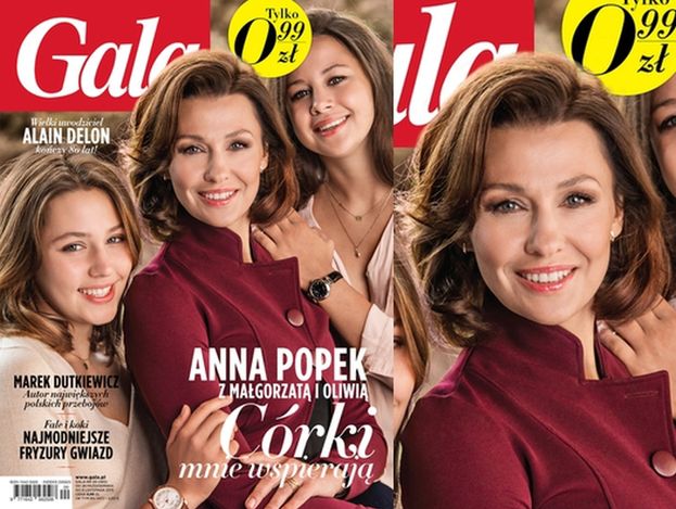 Anna Popek pokazała córki na okładce (FOTO)