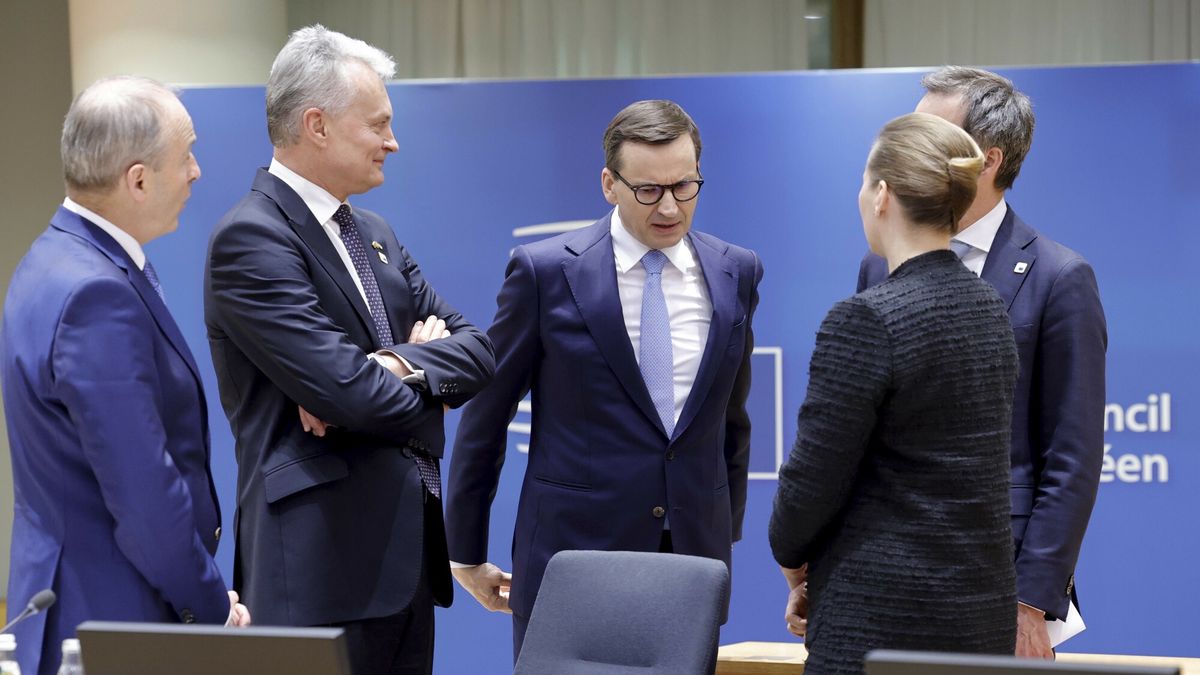 Premier Mateusz Morawiecki na szczycie UE w Brukseli 