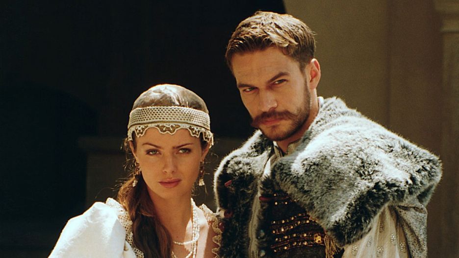 Izabella Scorupco i Michał Żebrowski w "Ogniem i mieczem"