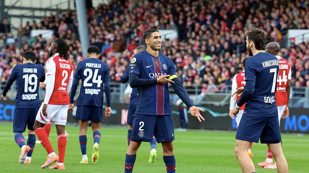 Getty Images / Xavier Laine / Na zdjęciu: piłkarze Paris Saint-Germain