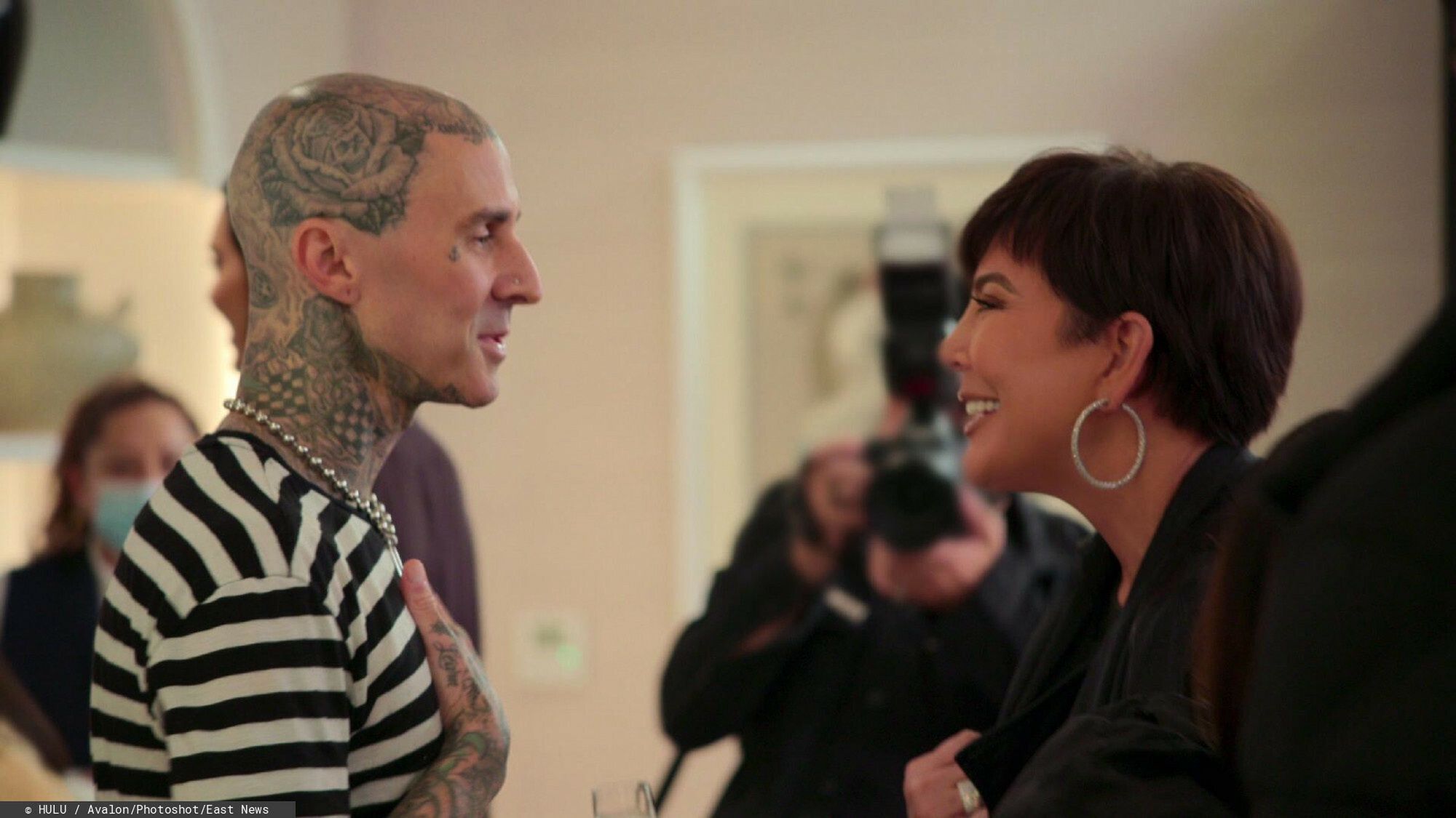 Travis Baker i Kris Jenner