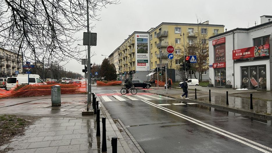 Skrzyżowanie do likwidacji na Mokotowie