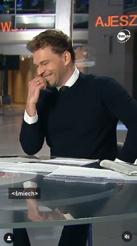 Wpadka Wita i Mroza na antenie TVN24