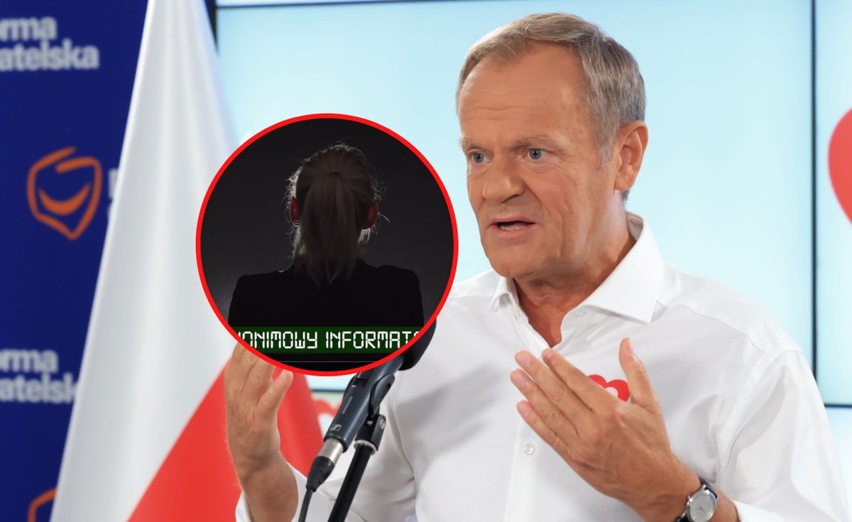 Donald Tusk podał na swoim profilu w portalu X najnowszy spot referendalny PO, w którym wystąpiła anonimowa informatorka