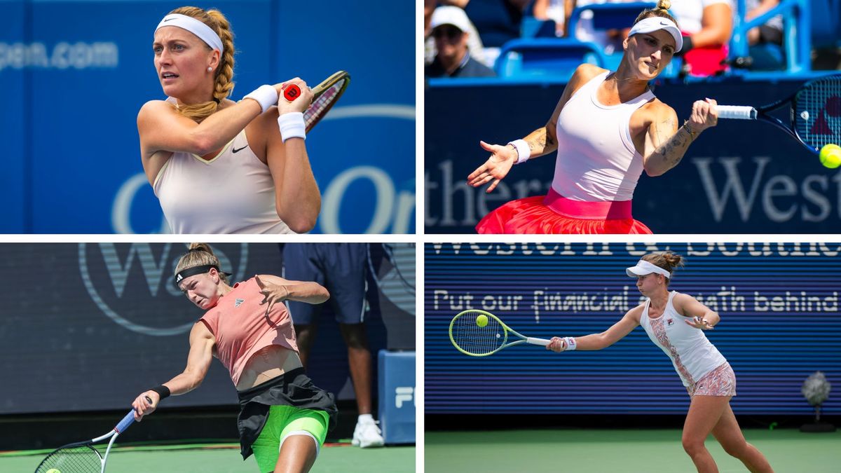 Getty Images / Michael Hickey, Robert Prange, Aaron Doster / Na zdjęciu: Petra Kvitova, Marketa Vondrousova, Karolina Muchova, Barbora Krejcikova