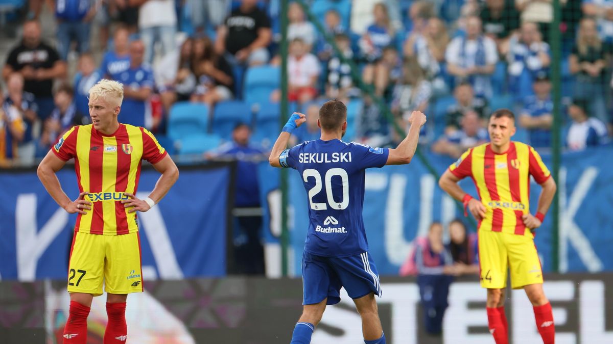 PAP / PAP/Leszek Szymański / Łukasz Sekulski po powrocie do Ekstraklasy zdobył dwa gole