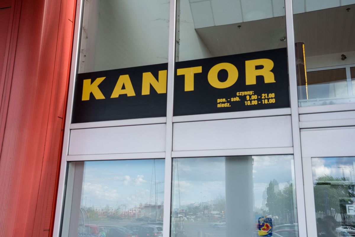 kantor - обмін валют в Польщі