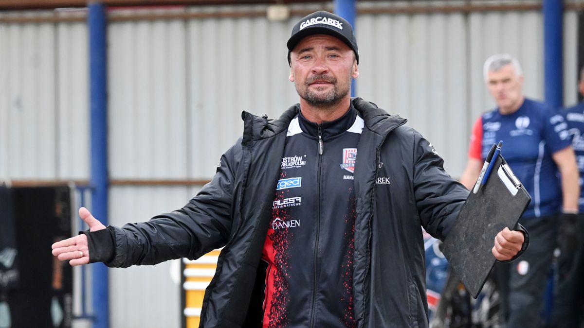 WP SportoweFakty / Tomasz Rosochacki / Na zdjęciu: Trener Włókniarza Mariusz Staszewski
