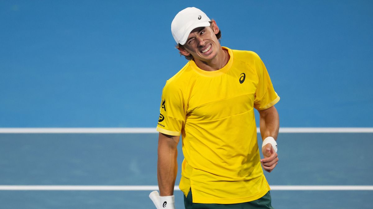 PAP/EPA / Mark Evans / Na zdjęciu: Alex de Minaur