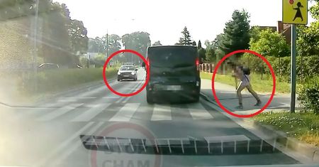 Koszmarne wideo z Wielkopolski. "Jak nie wysadzać dzieci przed szkołą"