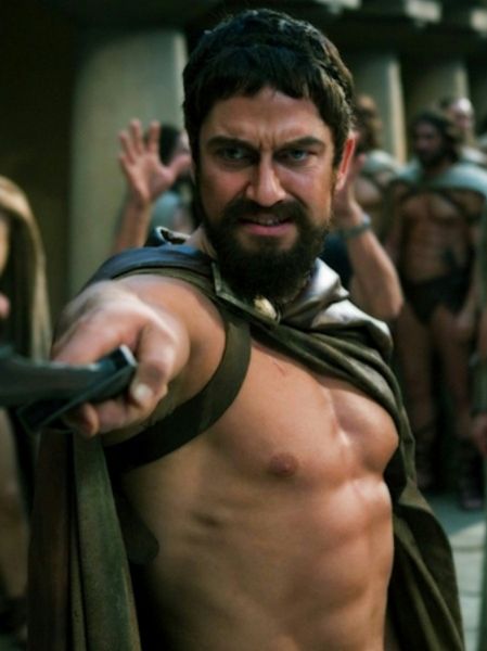 ''300'': Gerard Butler już tak nie wygląda