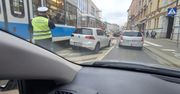Wrocław: Wypadek tramwaju i samochodu osobowego w centrum