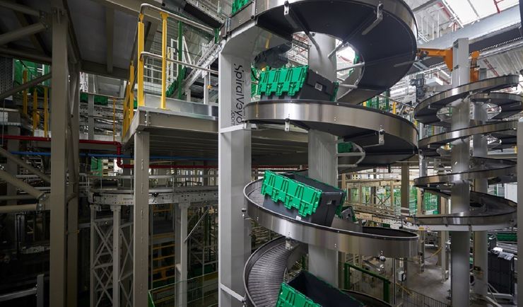 Żabka stawia na automatyzację logistyki. Sieć stworzyła najnowocześniejsze centrum dystrybucyjne