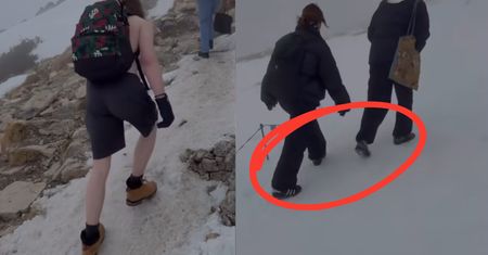 Tak szli na Giewont. Pokazał nagranie. W sieci zawrzało