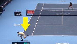 Piłka stracona? Nie dla Taylora Fritza [WIDEO]