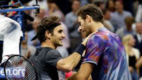 US Open: nie będzie meczu Rogera Federera z Rafaelem Nadalem. Szwajcar przegrał ćwierćfinał z Juanem Martinem del Potro