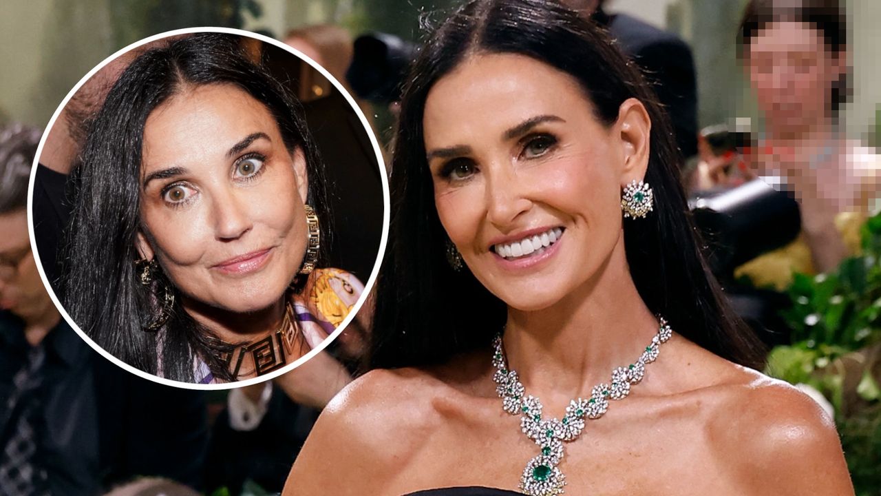 Demi Moore szokuje nowym wyglądem. Znany lekarz wylicza, co sobie poprawiła