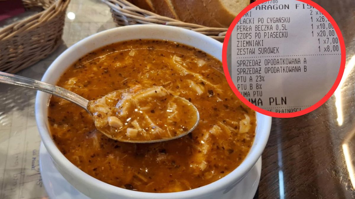 Flaki z restauracji Rarytas w Piaskach