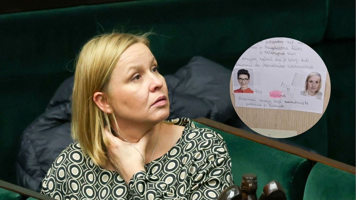 Posłanka KO w mediach społecznościowych opublikowała kartkę z zadziwiającą informacją