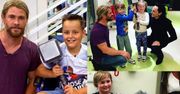Chris Hemsworth i Tom Hiddleston odwiedzili szpital dziecięcy w Brisbane (ZDJĘCIA)