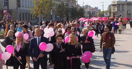 Marsz Różowej Wstążki przejdzie przez Lublin. Będą bezpłatne badania dla kobiet
