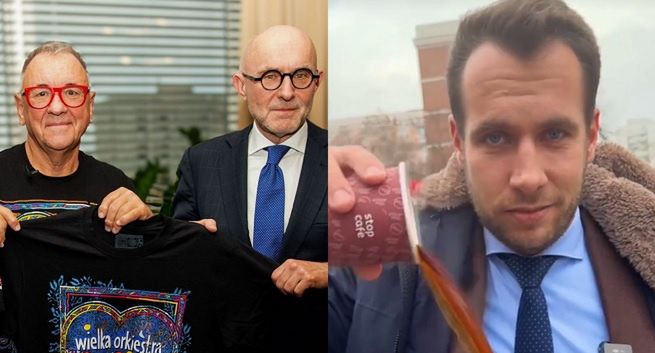 Orlen zagra z Wielką Orkiestrą Świątecznej Pomocy. Poseł PiS z oburzenia wylewa kawę