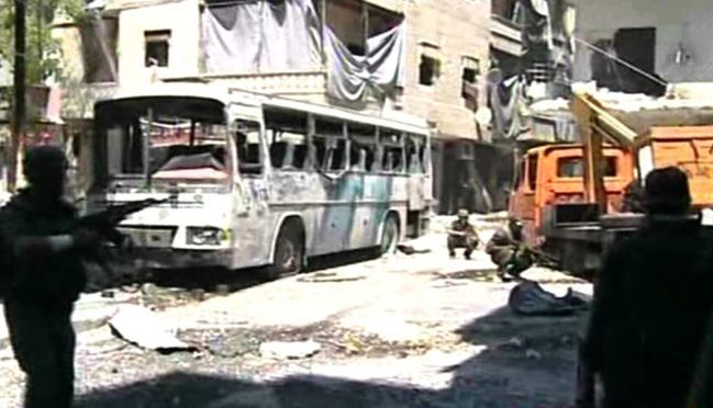 Wojna w Syrii. Wybuchła bomba w pobliżu hotelu obserwatorów ONZ