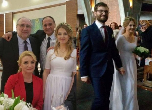 Kukiz bawi się na weselu partyjnej koleżanki. "Szczęść Boże Elu i Adamie!" (ZDJĘCIA)