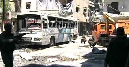 Wojna w Syrii. Wybuchła bomba w pobliżu hotelu obserwatorów ONZ