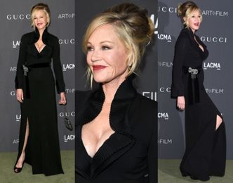 59-letnia Melanie Griffith na gali LACMA. Powiększyła sobie biust?