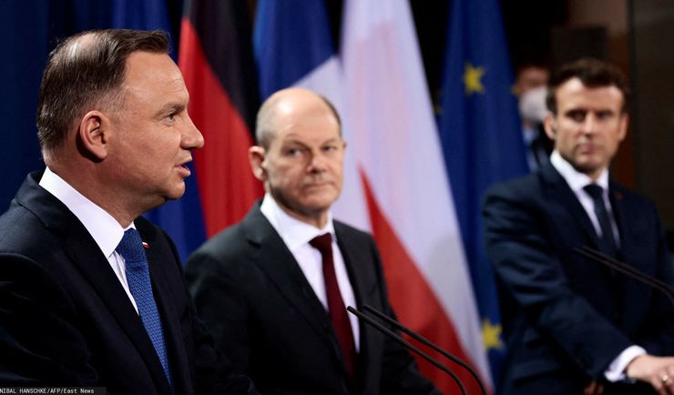 Konflikt Rosja-Ukraina. Jest wspólna deklaracja państw Trójkąta Weimarskiego