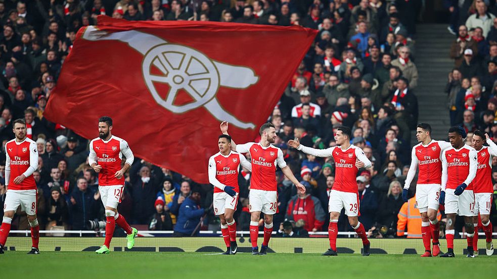Zdjęcie okładkowe artykułu: Getty Images / Julian Finney / Na zdjęciu: Piłkarze Arsenalu