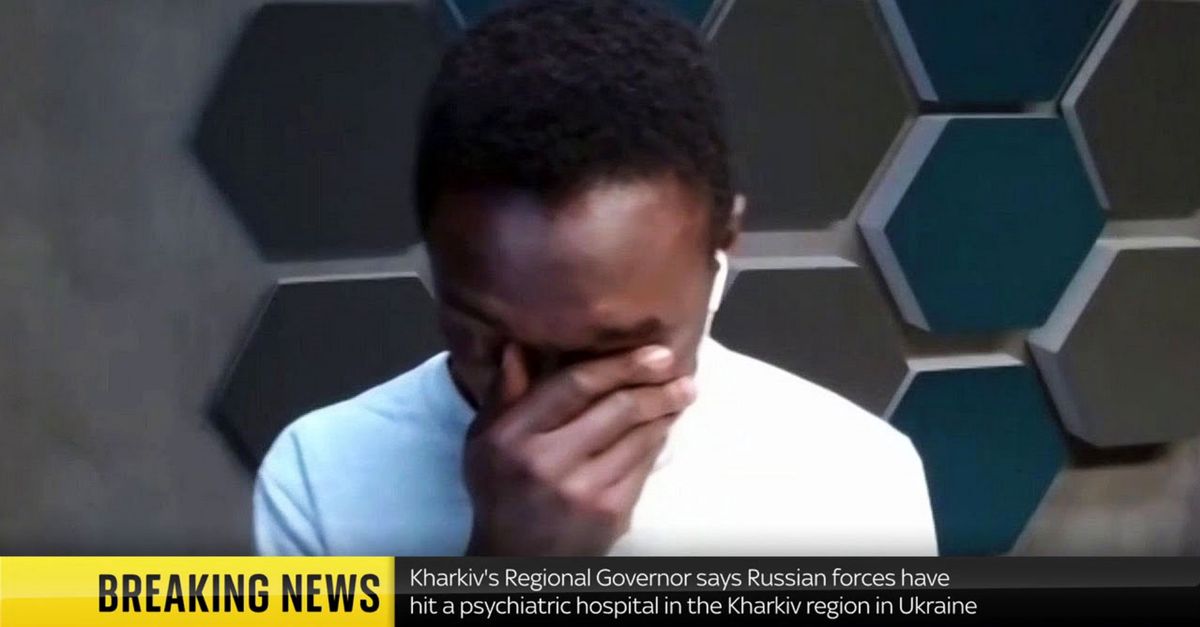 Nigeryjski student medycyny w rozmowie ze Sky News miał łzy w oczach. Opowiada, co przeżył w Polsce
