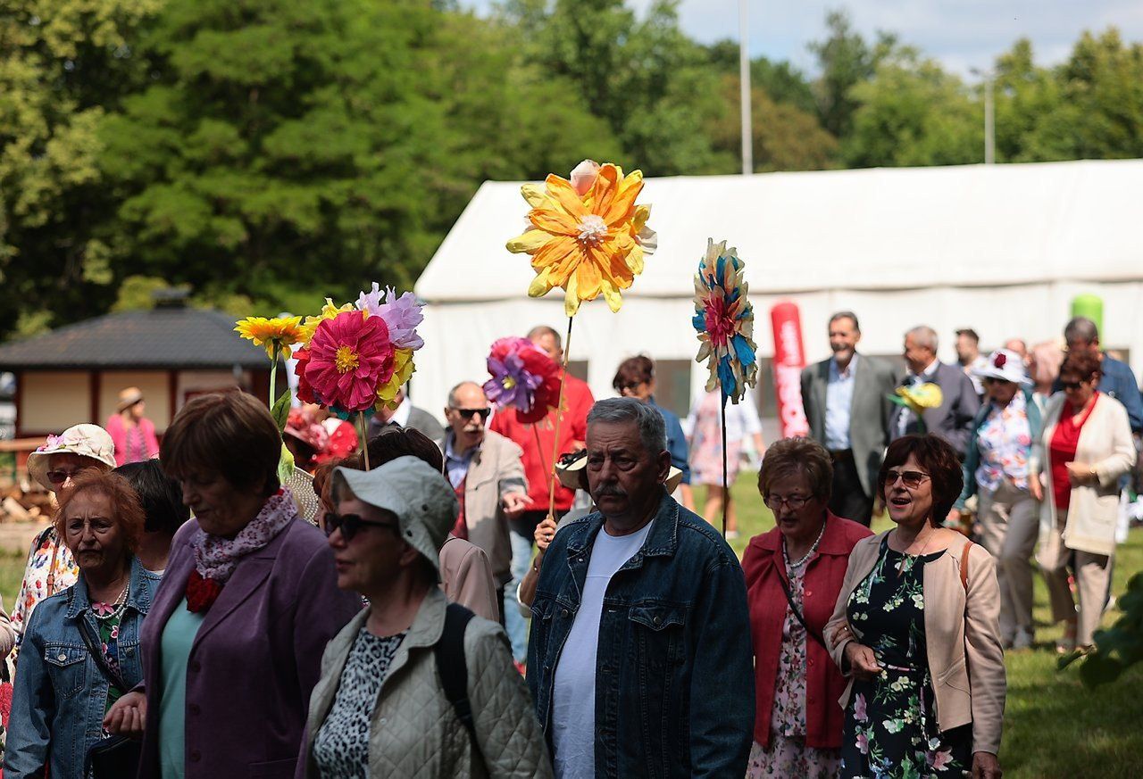 „MOSiRiada – I Festiwal Aktywności Senioralnej” na Słonecznym Wrotkowie