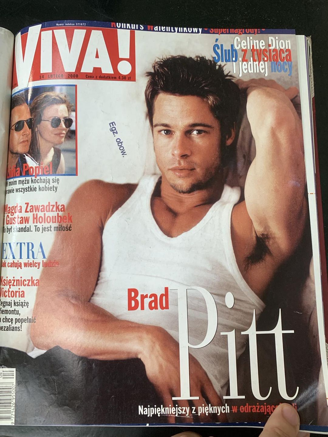 Okładka "VIVY" z lutego 2000 roku