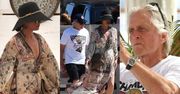 Skwaszeni Catherine Zeta-Jones i Michael Douglas spędzają "luksusowe" wakacje w Saint Tropez (ZDJĘCIA)
