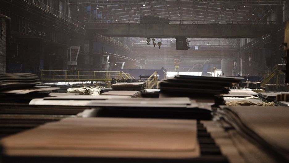 Donald Tusk na Hucie Częstochowa