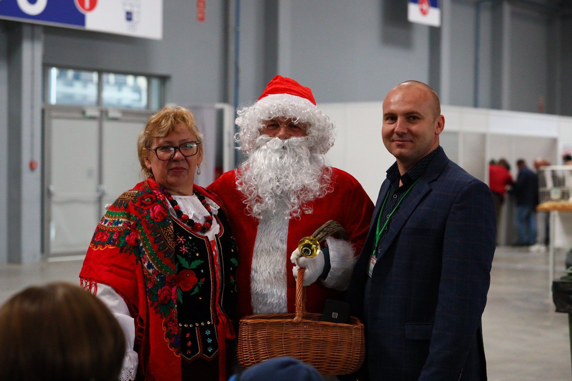 Był nawet Święty Mikołaj, który rozdawał cukierki