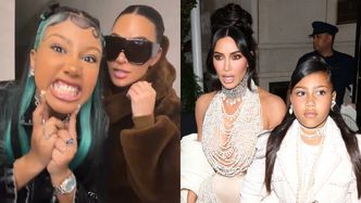 Kim Kardashian obrywa za wygłupy z wystylizowaną córką na TikToku: "Jesteś OKROPNĄ MATKĄ! Ona ma dopiero 12 lat"