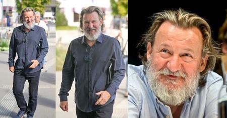 Odmieniony Robert Więckiewicz prezentuje DŁUGĄ BRODĘ na Festiwalu Filmowym w Gdyni (ZDJĘCIA)