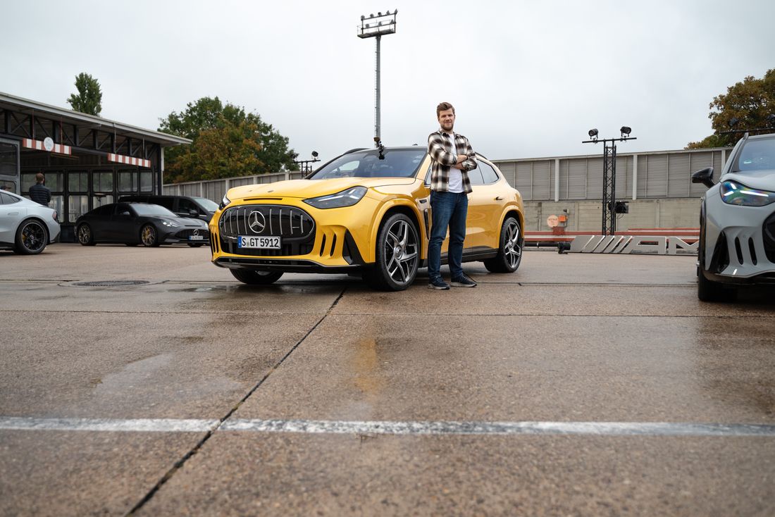 Na prawym fotelu w nowym Mercedesie-AMG GT SUV – gdy żołądek trafia do shakera