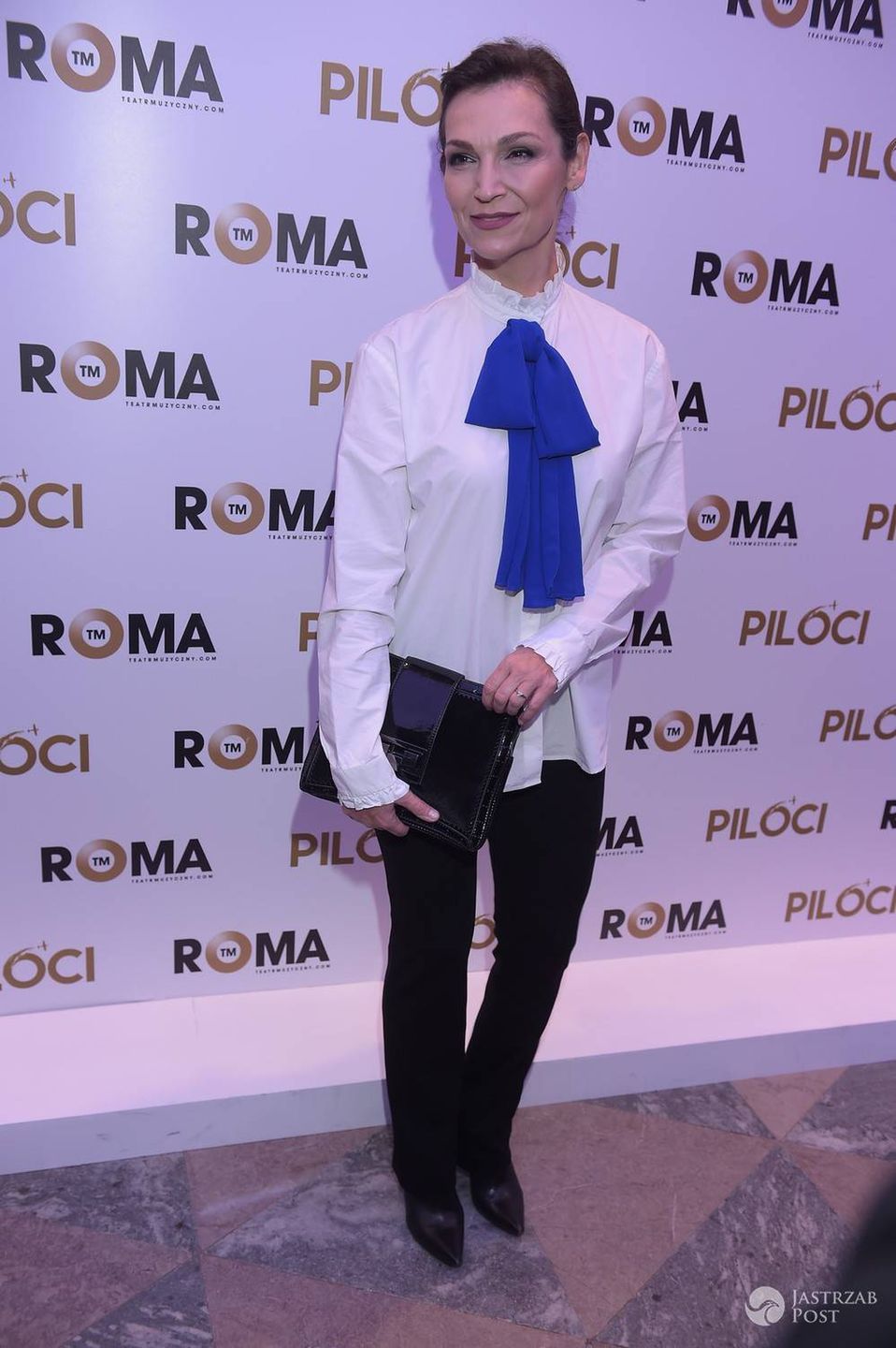 Olga Bończyk -  prapremiera musicalu "Piloci" w Romie