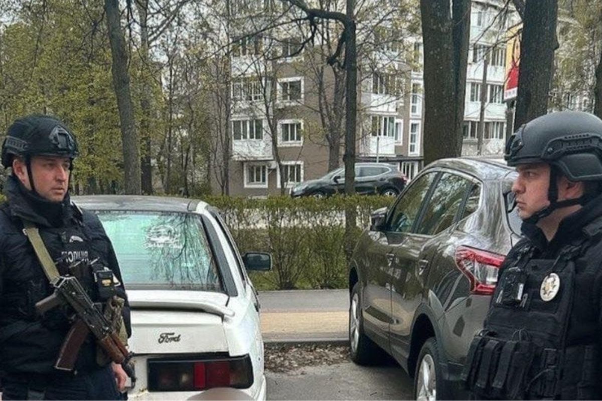 Strzelanina w Buczy. Policja zatrzymała 42-latka